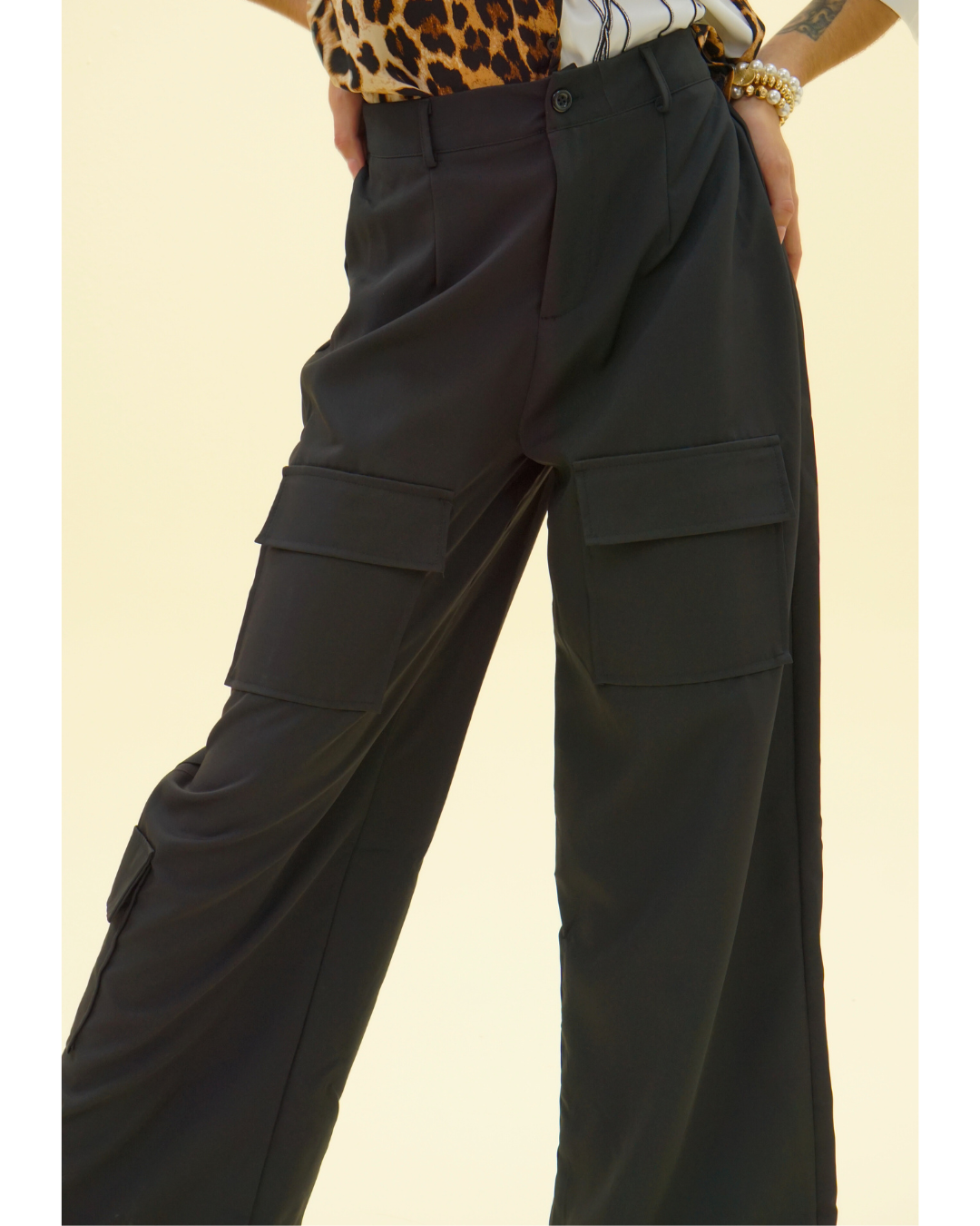 CARGO HI WAISTED PANT