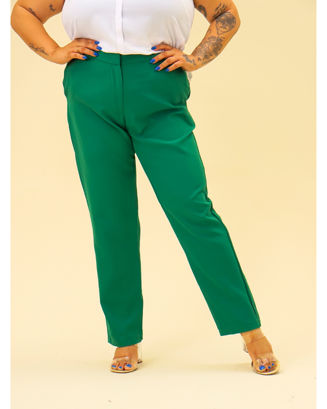 PLUS FITTED ANKLE PANT