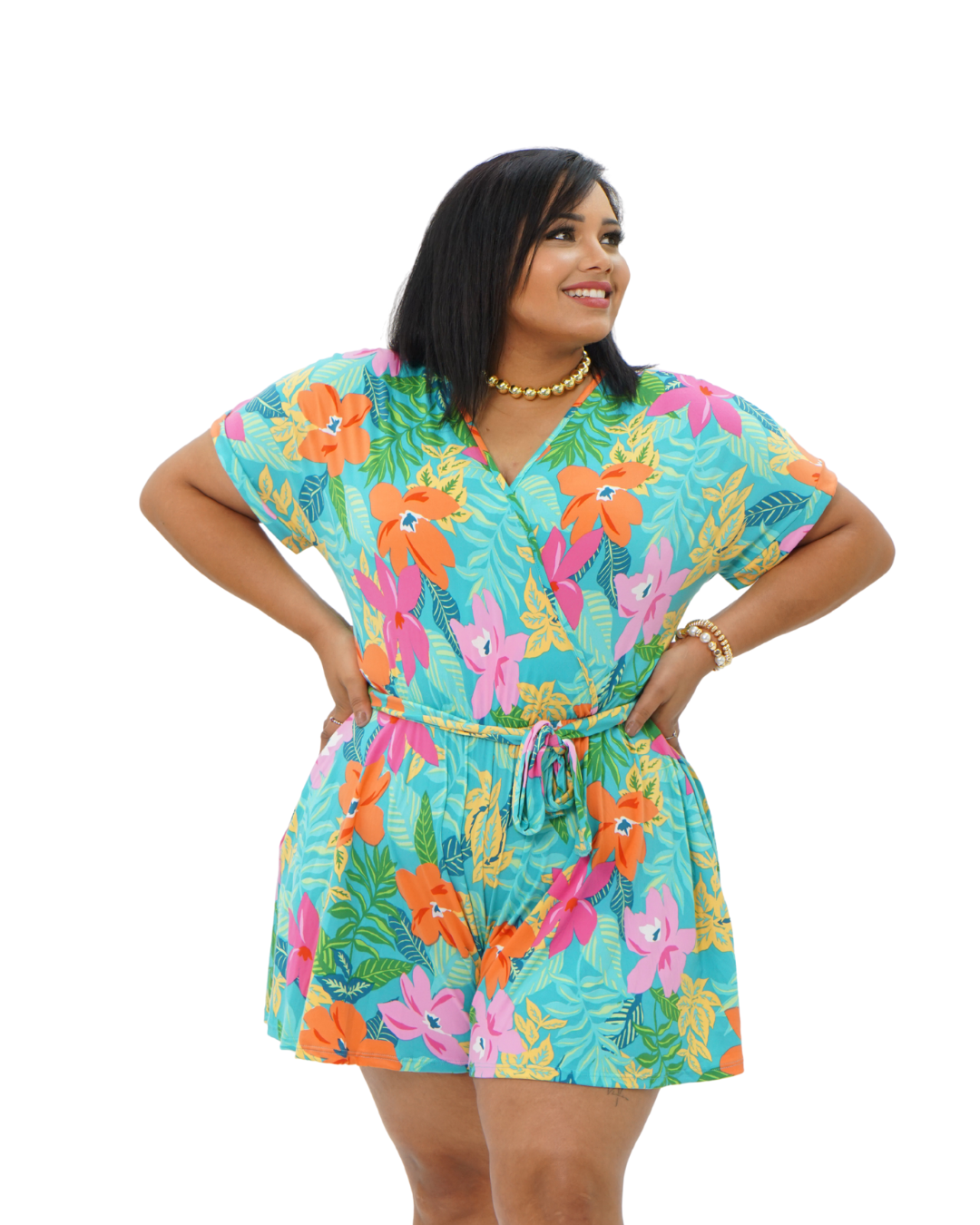 DOLMAN FLARED ROMPER