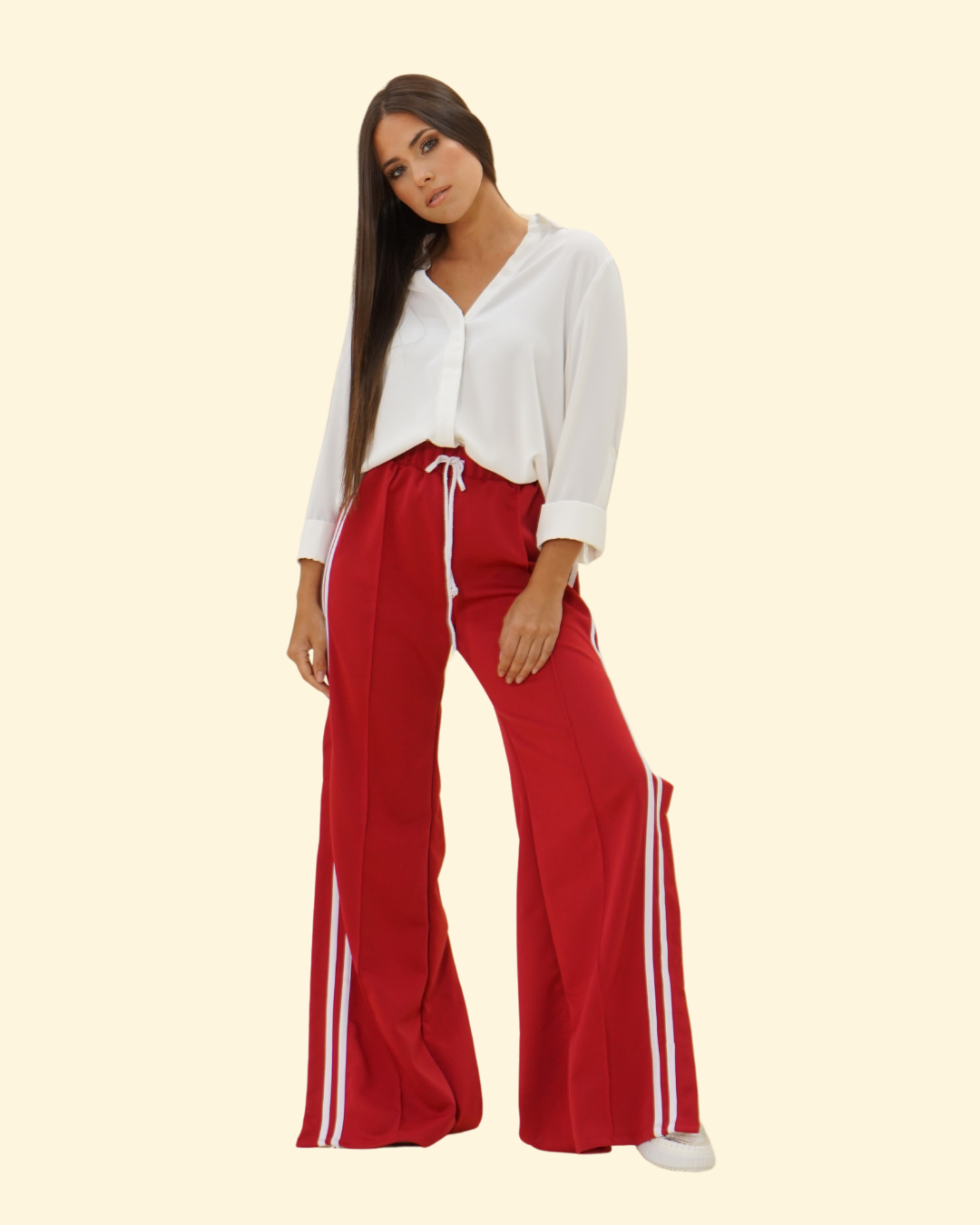 SIDE SLIT TRACK PANTS