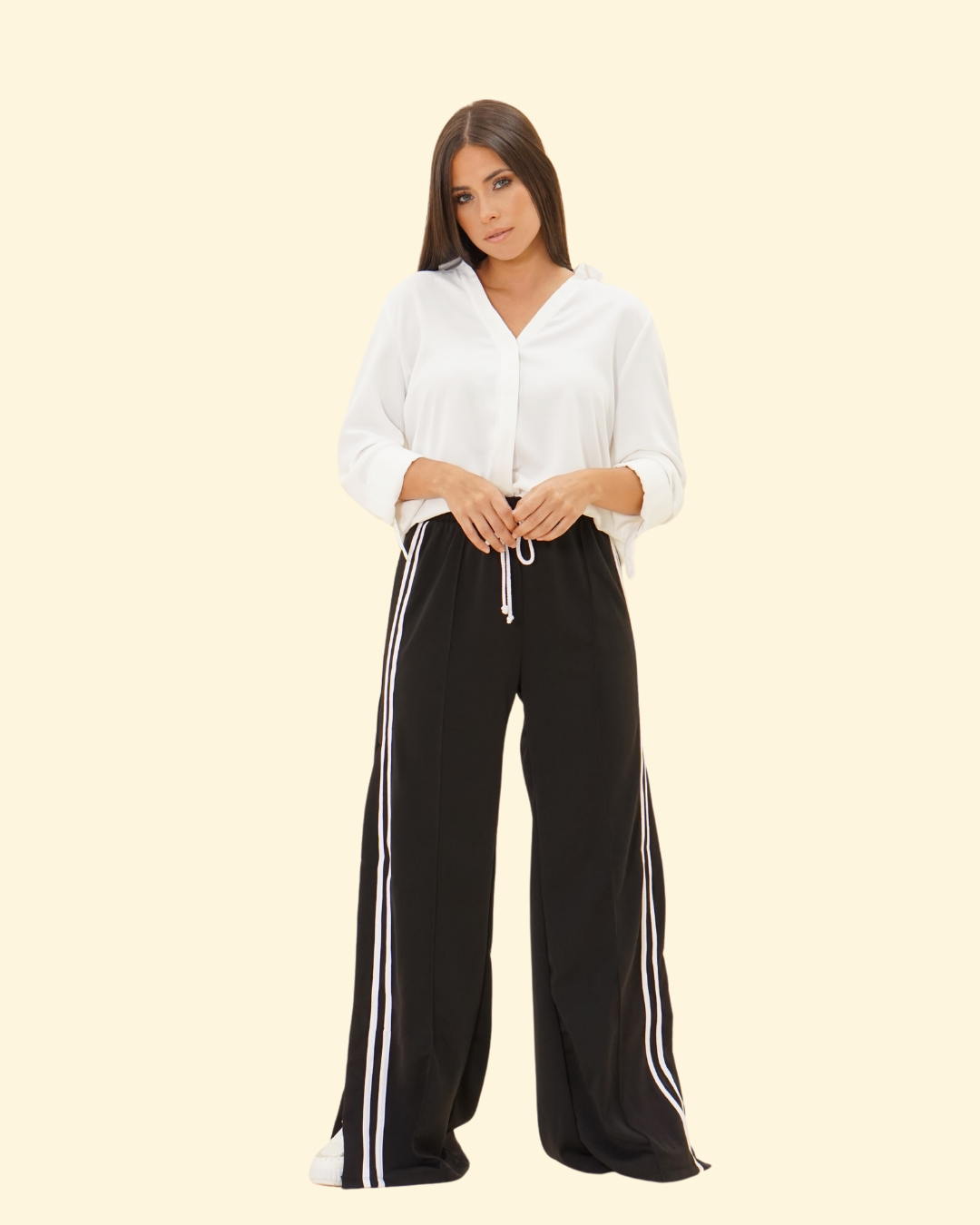 SIDE SLIT TRACK PANTS